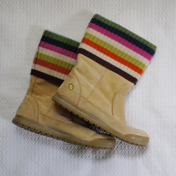 Coach Suede Boots - Picture 1 of 4